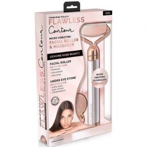 Finishing Touch Flawless Contour Facial Roller & Under Eye Stone